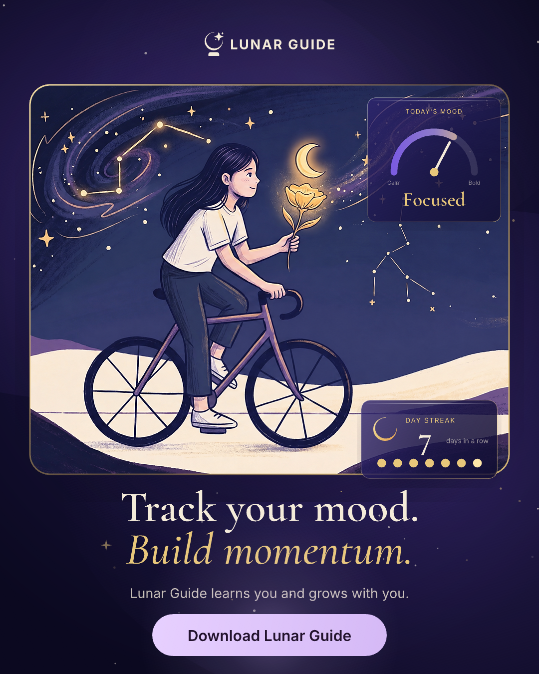 Lunar Guide Bike concept artwork