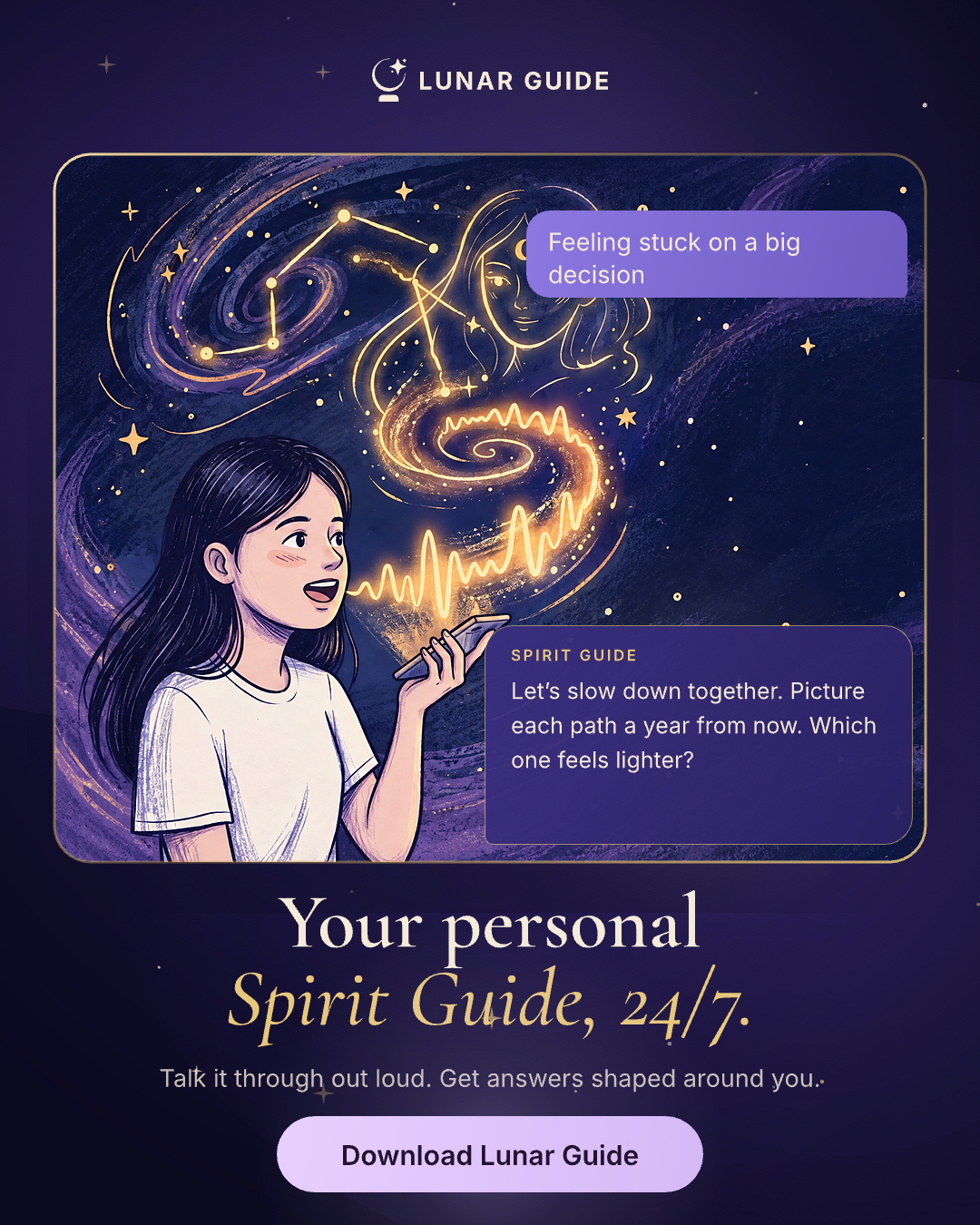 Lunar Guide Speak concept artwork